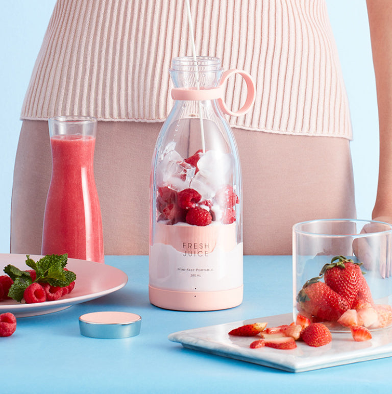 350ML Electric Juicer Blender Mixer USB Rechargeable Machine Household Portable Blender Maker Cup Kitchen Tool Kit