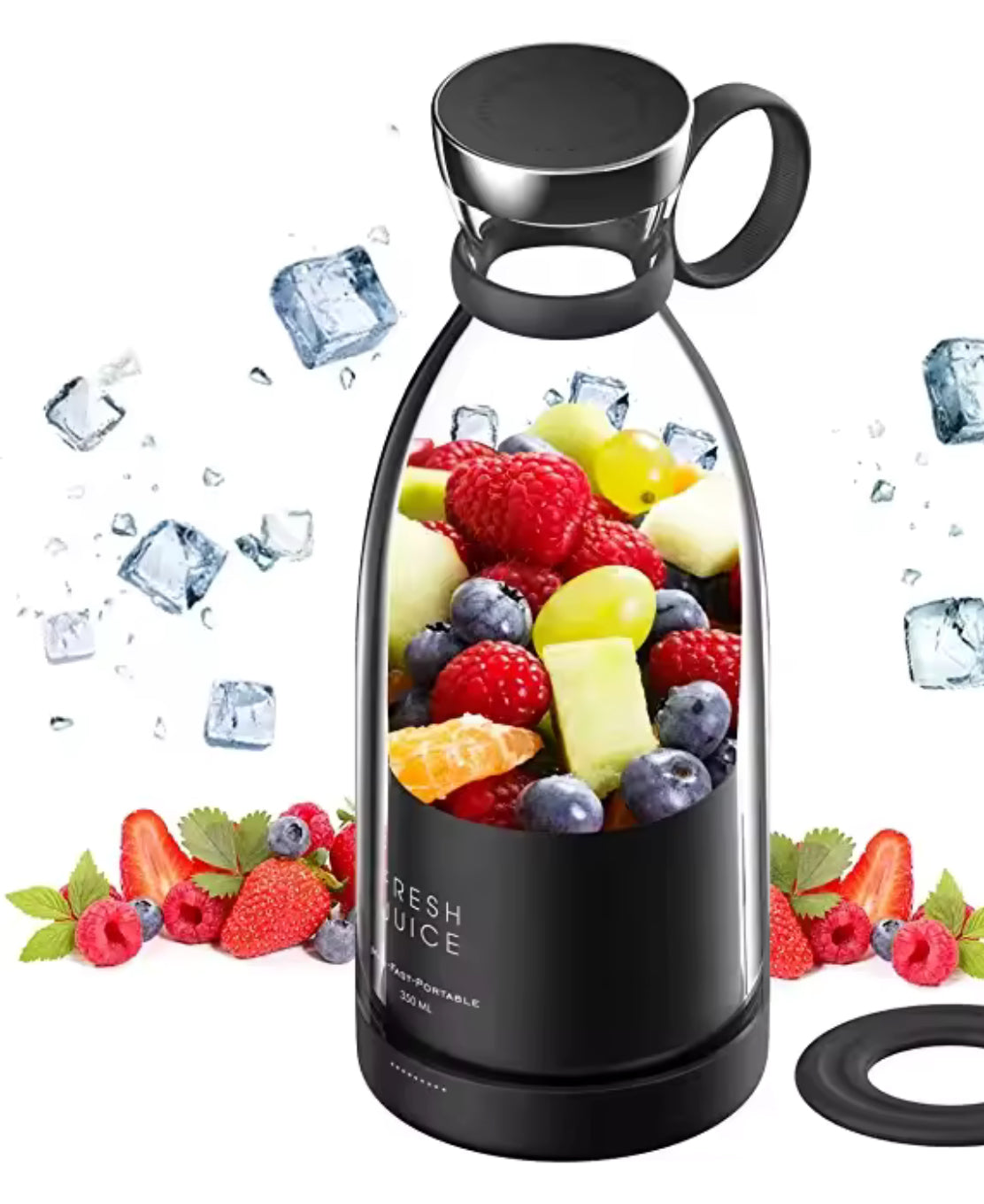 350ML Electric Juicer Blender Mixer USB Rechargeable Machine Household Portable Blender Maker Cup Kitchen Tool Kit
